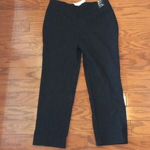 Cropped Pull-on Pant 7th Avenue Ny & Co NWT